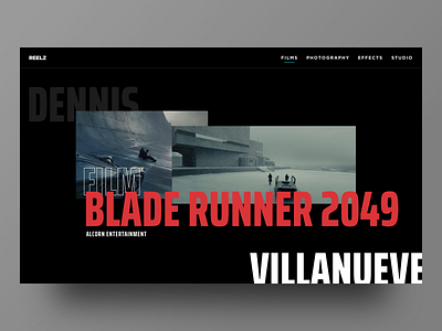 Blade Runner 2049 Studio Landing