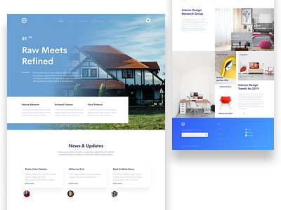 Interior Design Agency agency clean design figma interior interior architecture interior decor interior design interior design ideas landing page landingpage ui ui design