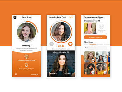The CODE – Dating App Design dating datingapp mobile ui ux