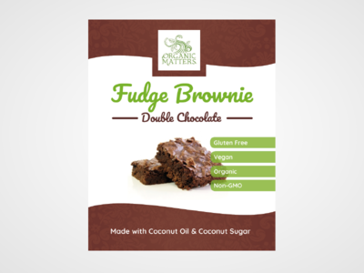 Packaging design for "Organic Matters"