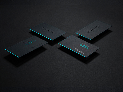 Duchateau Creative Business Cards art direction branding design graphic design identity