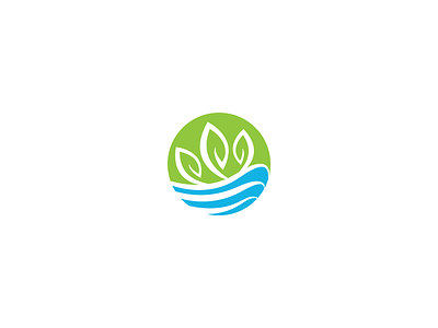 Environmental protection logo blue blue green eco eco logo environment green leaves logo sea