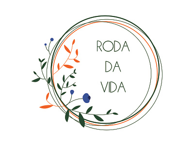 Roda Da Vida - Round adobe illustrator art botanical art botanical illustration design illustration logo logo design meditation vector vector art vector artwork