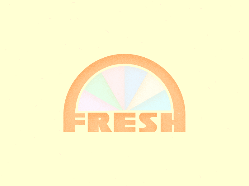 Fresh fresh fruit graphics motion graphics type type art typedesign