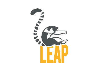 Lemur Logo animal fall gym jump jungle leap lemur logo zoo