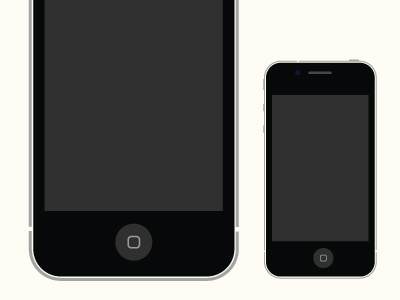 iPhone 4 illustration iphone