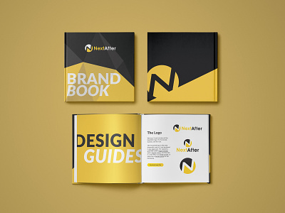 Next After | Brand Book branding design illustration logo typography