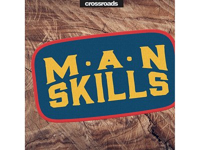 Manskills branding design logo podcast art