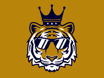 Tiger King branding cartoon design graphic design icon illustration king logo logo design tiger tiger king tiger logo tiger mascot vector