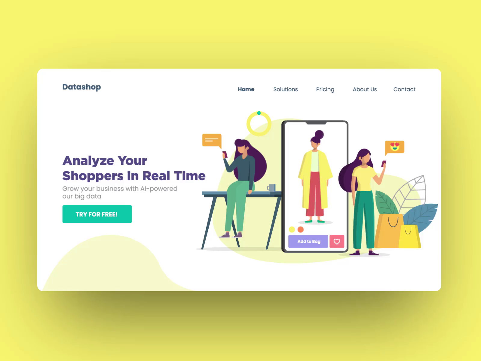 Datashop by Ender Ercedoğan on Dribbble