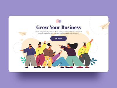 People Illustration for Websites