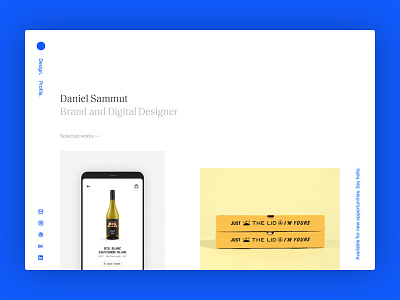 New site! branding clean minimal ui ux website