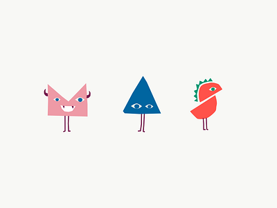 Monster Meals characters branding characters colourful fun illustration playful