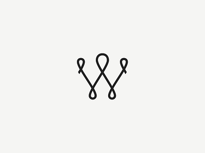 Woodfolk icon branding fashion icon logo minimal simple