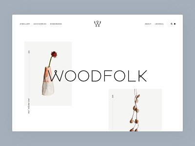 Woodfolk website concept