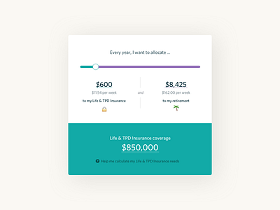 Flare insurance allocation & calculator