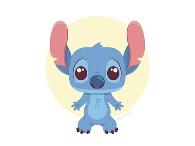 Stitch! alien animation blue boy cartoon character design disney dog hawaii lilo and stitch pet stitch