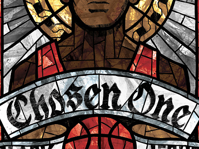 Jesus Shuttlesworth Tee 23 34 black jesus glass jason carter jesus shuttlesworth jordan stained glass texture xiii
