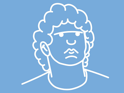 Diego Maradona design illustration