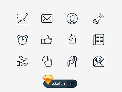 100 Free Sketch Icons