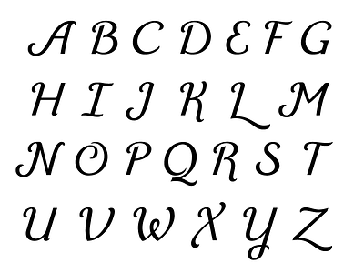 Angelis - Full Set of Caps angelis design type typography