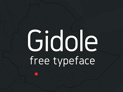 Gidole Free Typeface