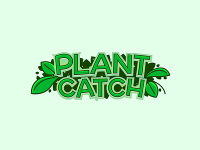 Plantcatch Logo branding game game logo graphic graphic design logo logo design mobile app design vector vector art vector logo