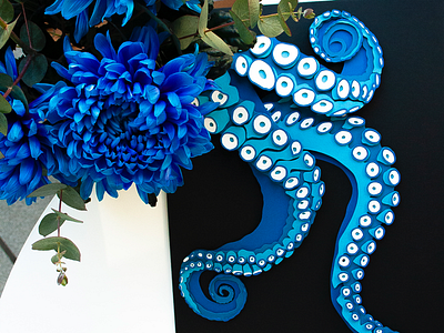 Papercut No.12 Octopus