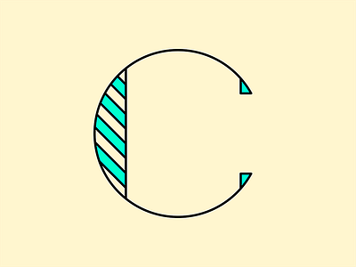 36 Days of type I C 36daysoftype design gradients graphicdesign illustration illustrator lettering typography vectors