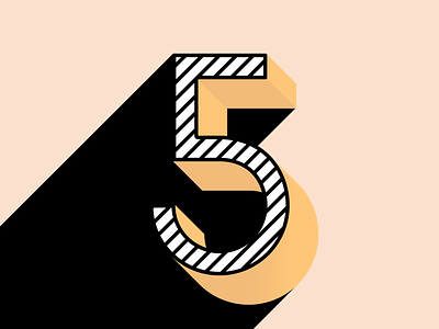 36 Days of Type I 5 36daysoftype art designchallenge gradient graphicdesign illustration illustrator typography vector