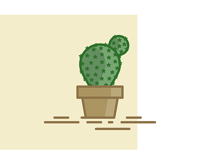 Little Cactus cactus colorpalette design gradients graphicdesign illustration illustrator plants succulents summer vector vectorart