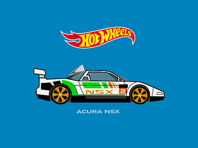 Hot Wheels Car acura nsx