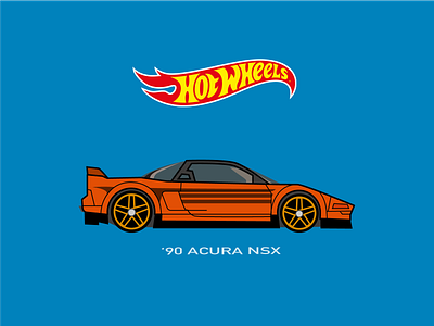 Hot Wheels Car Illustration