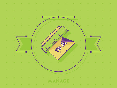 Agency Tools to Manage design do icon illustration paper ruler to tools vector