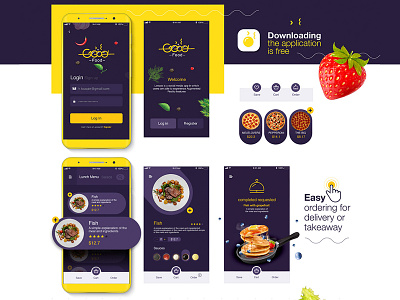 Good Food, App UI design