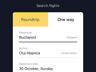 Search Flights booking flights