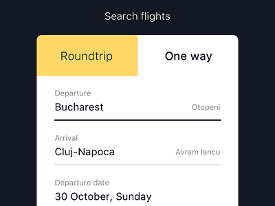 Search Flights 