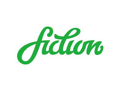 Fiction design graphic design hand lettering illustrator lettering style type type design vector