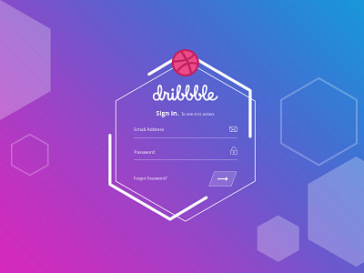 Dribbble Signin