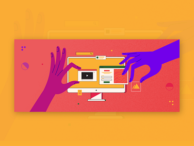 Adobe XD Ideas Header Illustration 5