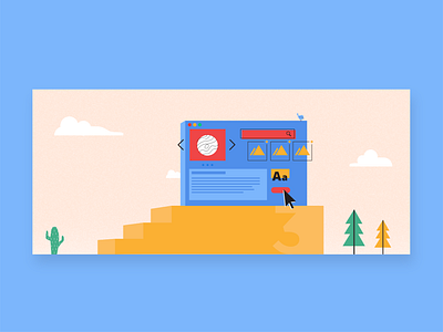 Adobe XD Ideas Header Illustration 6