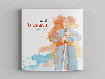 Stories of Guwahati Book Cover Illustration assam book design digital art guwahati hand drawn history illustration india storytelling visual design