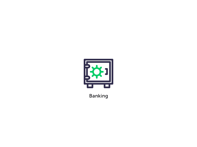 Fintech Iconography banking branding fintech icon design iconography insurance line art minimal mobile user interface visual design web application