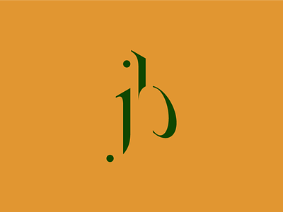 JB Isometric Logo for Personal Brand architect axo axonometric design iso isometric logo typography