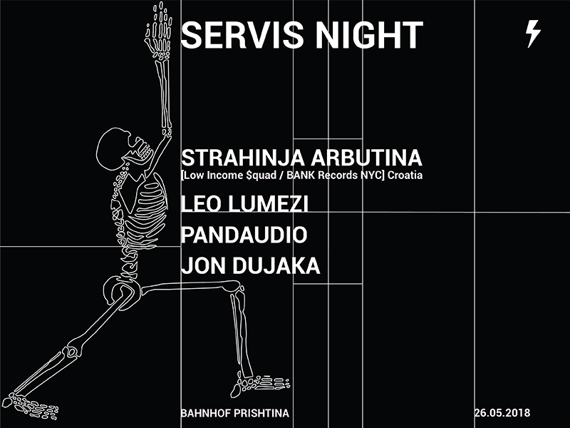Servis Night Poster / 26.05.2018 gif illustration poster design