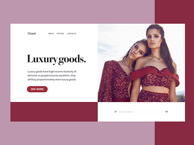 luxury web design