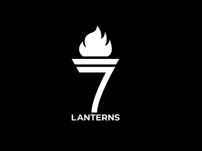 7 Lanterns Logo branding design logo