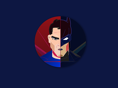 Superman vs Batman batman character ilustration pow superman superpower