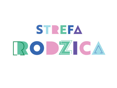 Logotype Strefa Rodzica for Allegro branding care child colorful kids logotype logotypedesign loyality parents simple