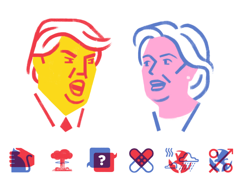 Presidential Debate 2016 clinton election president presidential debate trump